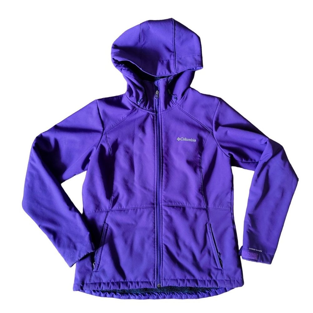 Columbia Purple Phurtec II Softshell Jacket Size Large - Picture 2 of 7